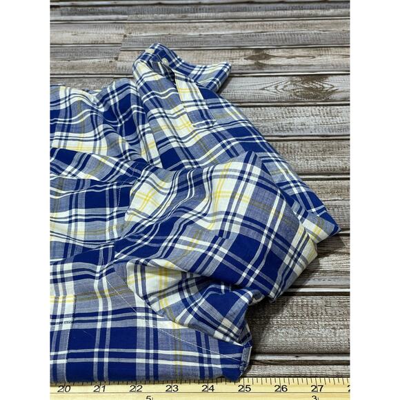 Lauren Ralph Lauren Black Label Men’s Long Sleeve Button Blue White‎ Large - Picture 6 of 6